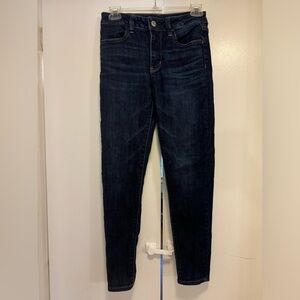 American Eagle jeans, size 4. Stretch with tapered skinny leg